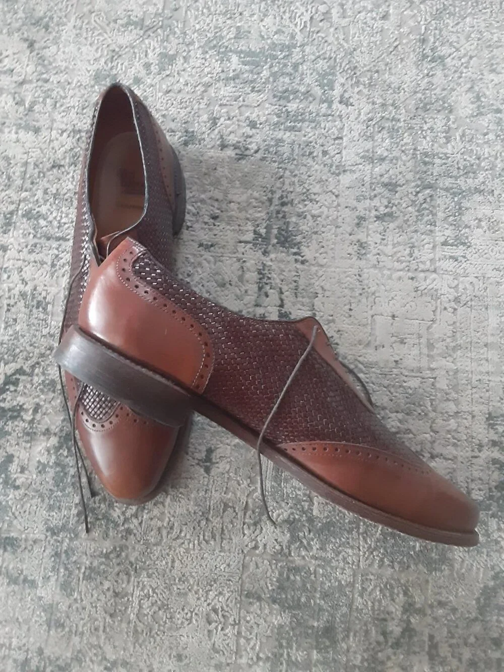 Allen Edmons Hampstead shoes, brown, size 13